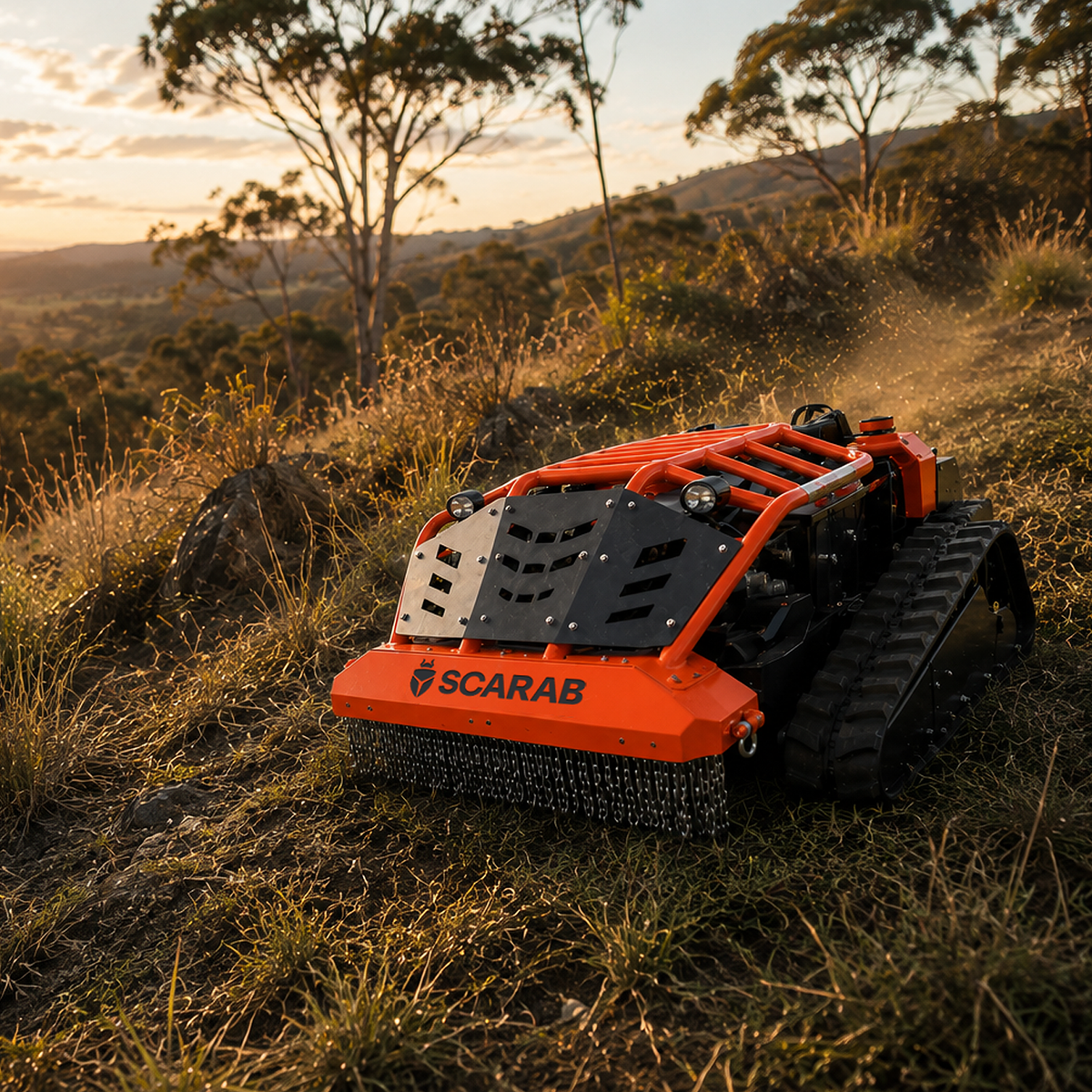 Scarab 500F Remote-Controlled Flail Mower | Australia